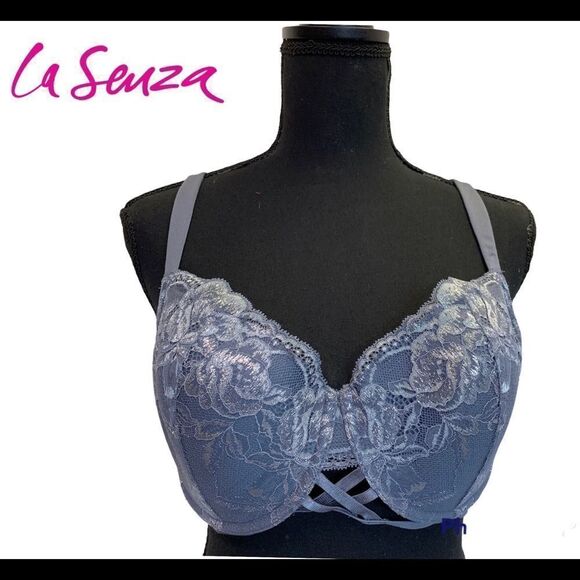La Senza So Free lace bra Sz 34DD mauve - Picture 8 of 8